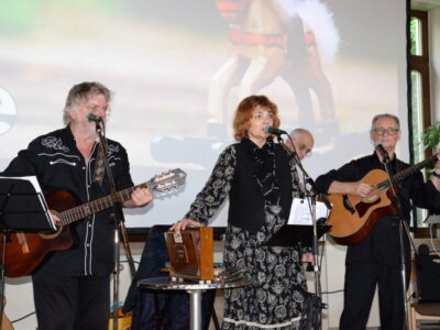 Roland Helm, Renate Engel, Hervé Atamaniuk und Doc Michael Schaefer